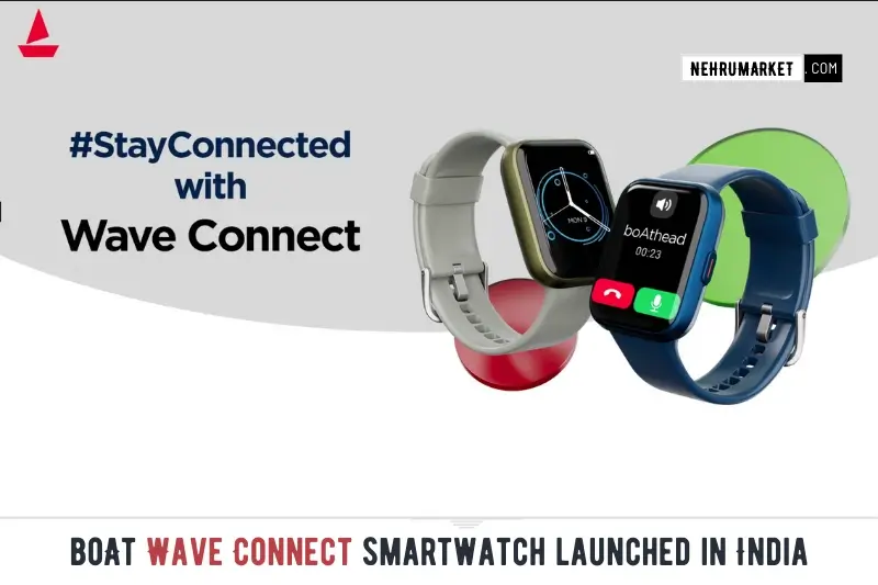 boAt Wave Connect smartwatch